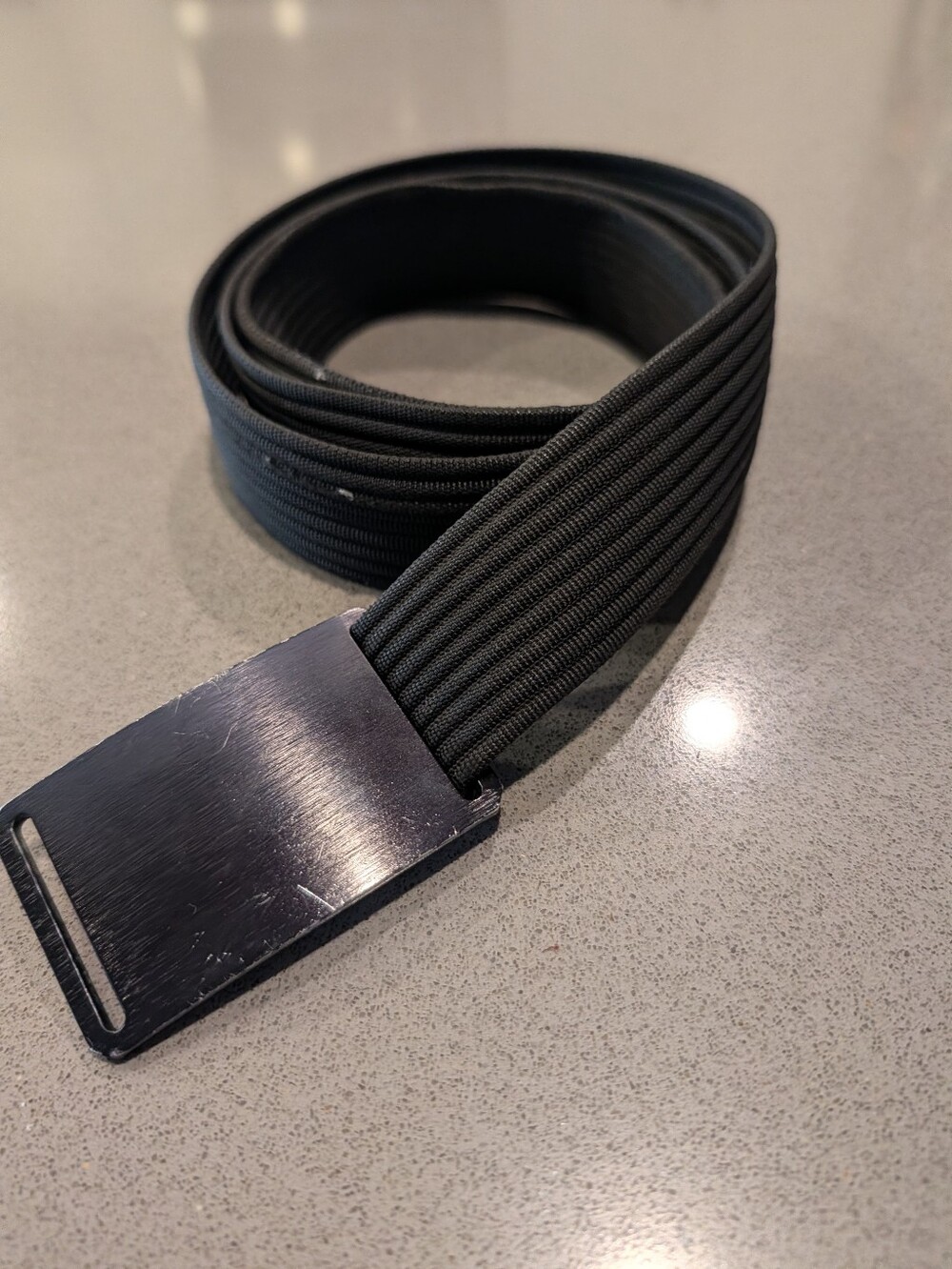 Men's Grip6 Belt with BlackMetal Buckle - Black